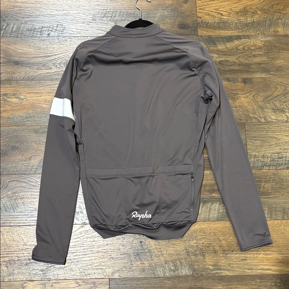 Rapha Dark Gray Performance Cycling Jacket - image 3